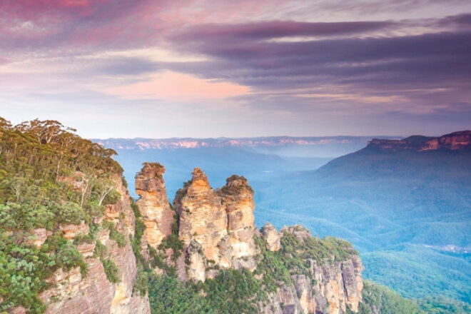 Three sisters at the Blue Mountains