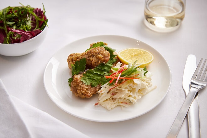 カンタス航空　機内食