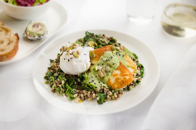 healthy brunch bowl