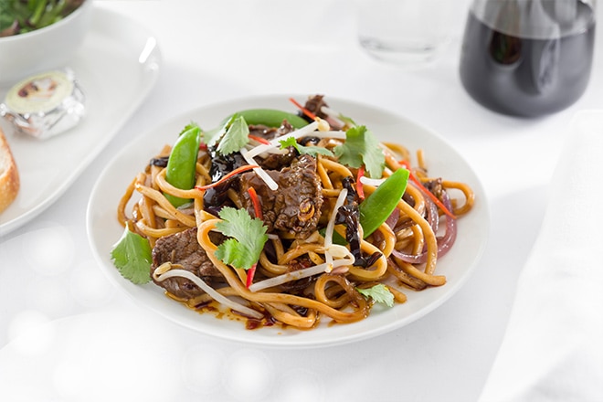 Hokkien Noodles on plate