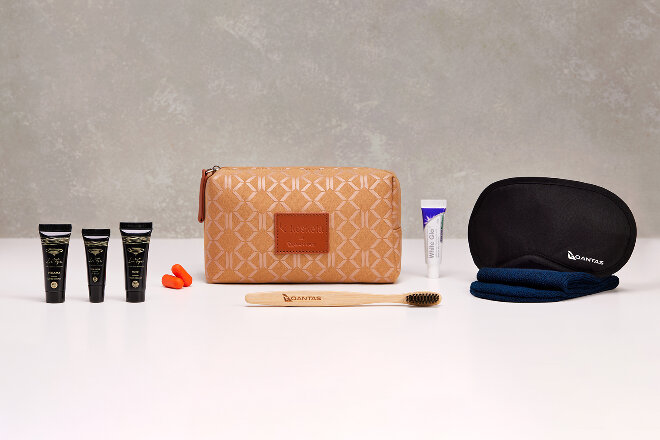 Qantas Koskela amenity kit