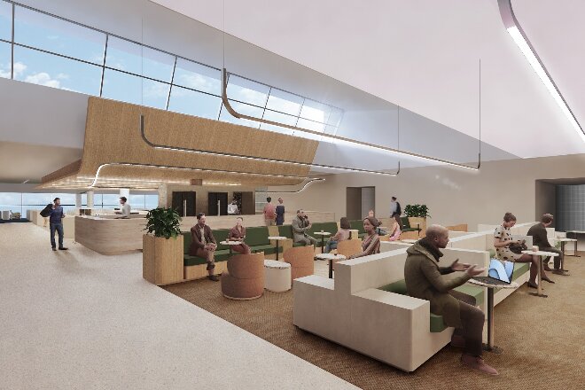 Adelaide Qantas Club render