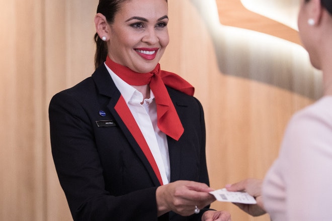 Qantas Club entry