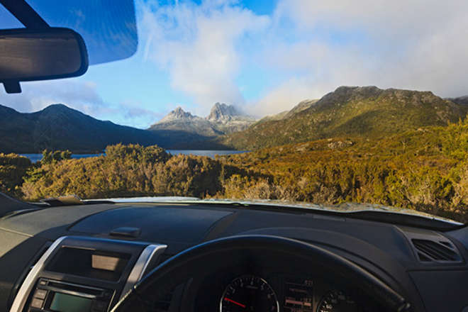 Australia tasmania cradle mountain national park 