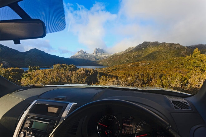 Australia tasmania cradle mountain national park 