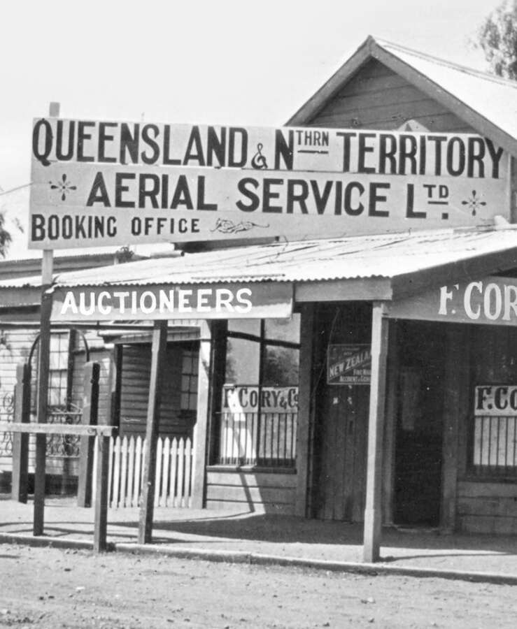 Original Qantas office in Longreach