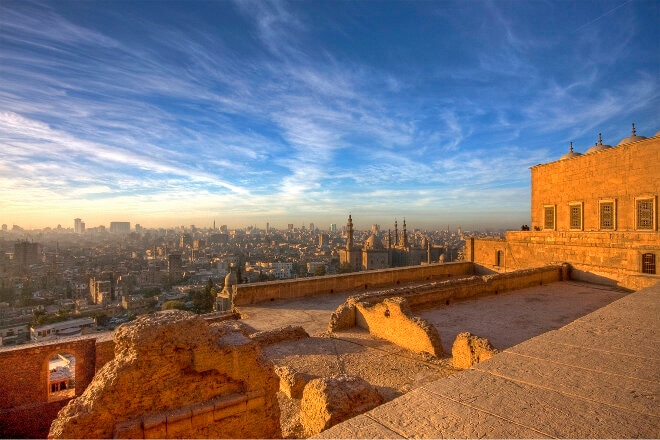 Cairo pyramids