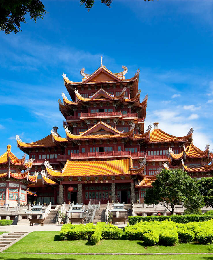 Temple of Xichan in Fuzhou, China