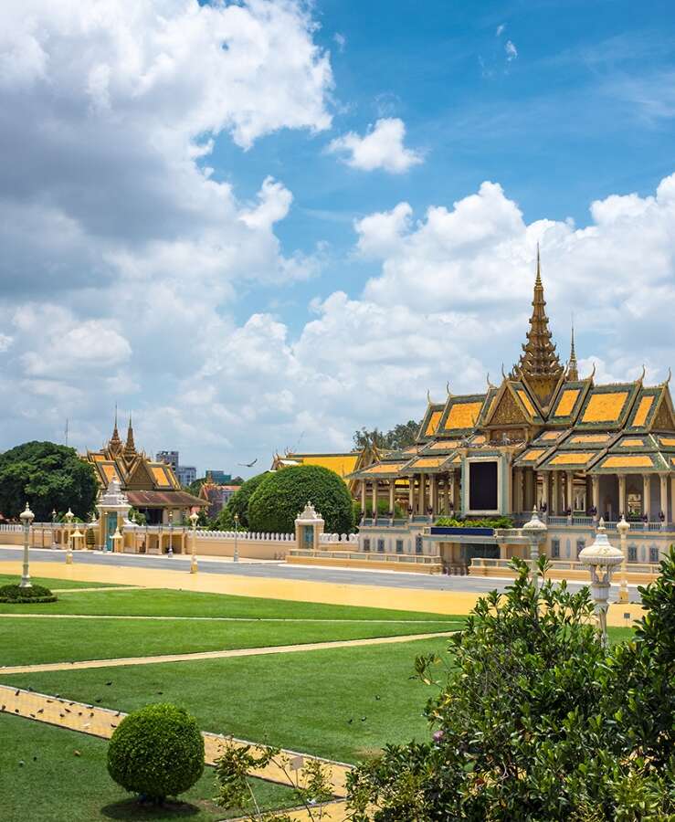 Moonlight Pavilion At The Royal Palace In Phnom Penh, Cambodia