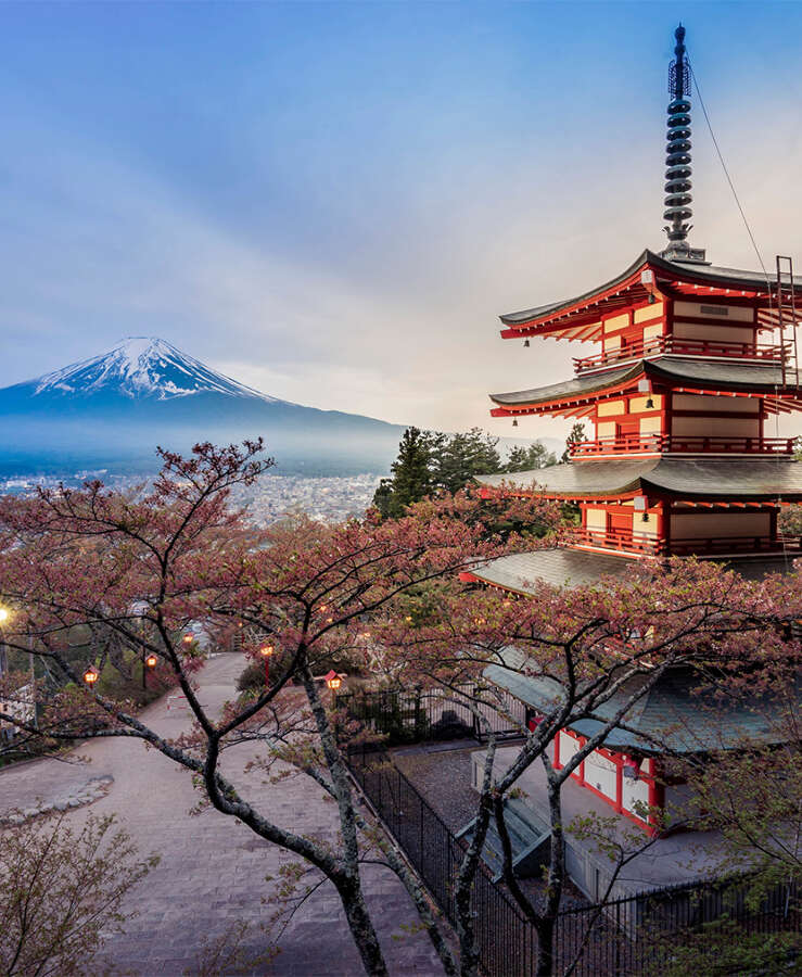 Chureito Pagoda, Mount Fuji, Japan