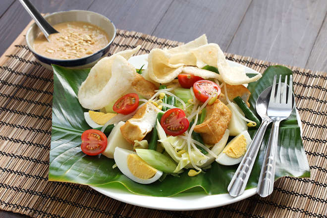 Gado Gado indonesian salad