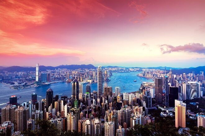 Hong Kong skyline