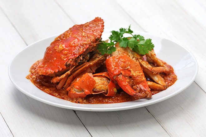 Singapore chilli crab