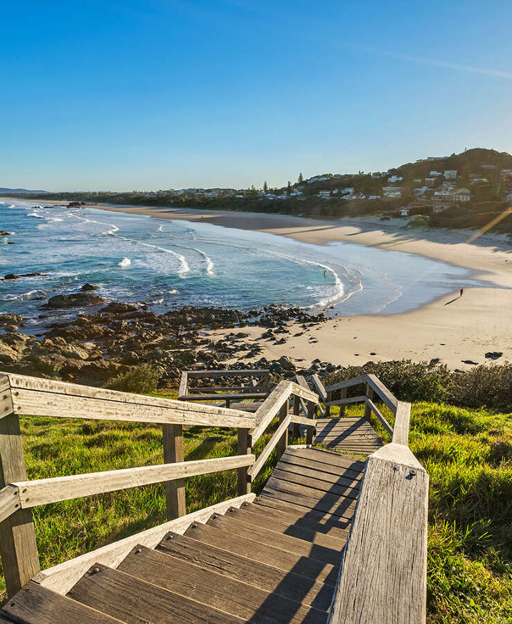 Port Macquarie Coastal Walk and beach