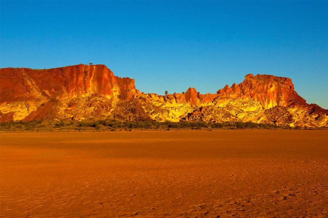 Rainbow valley desert