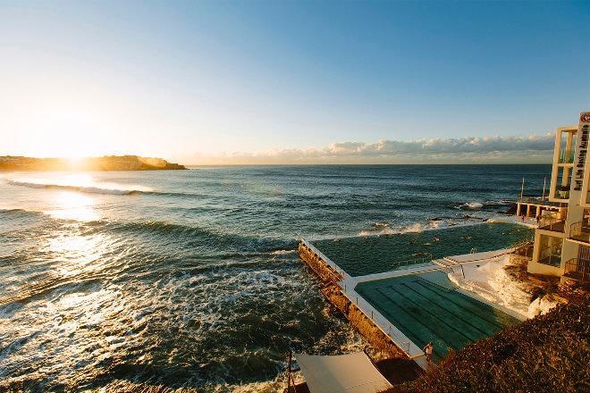 Bondi Icebergs pool at sunrise