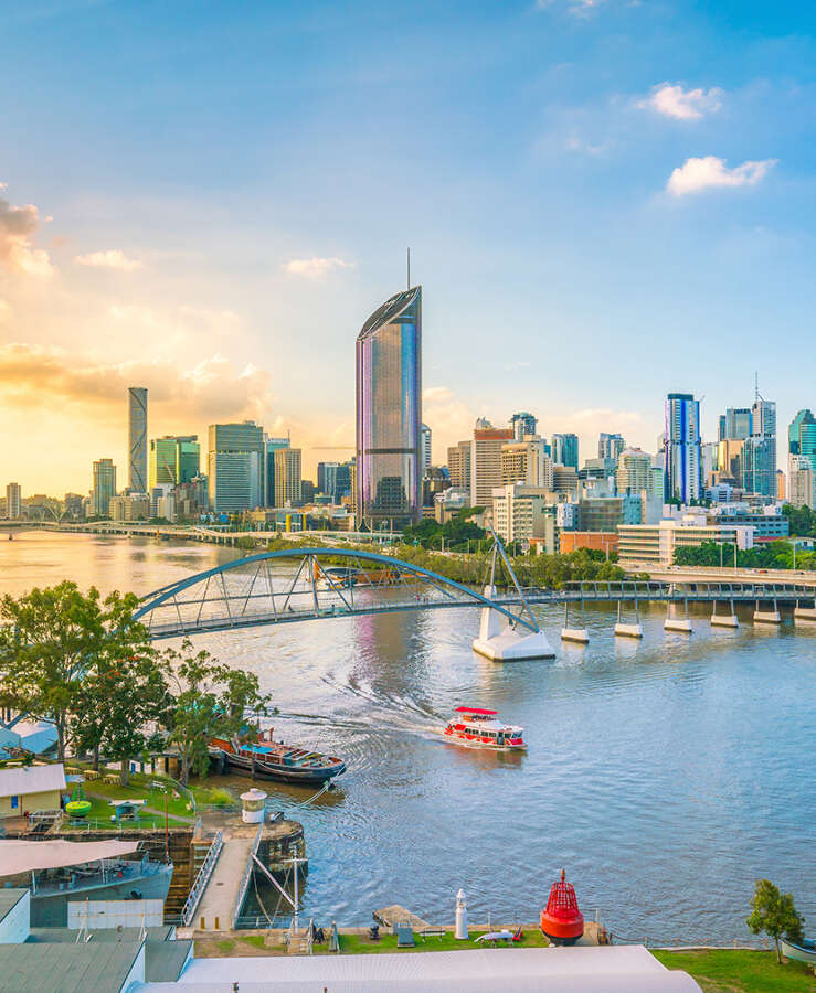 Brisbane city skyline