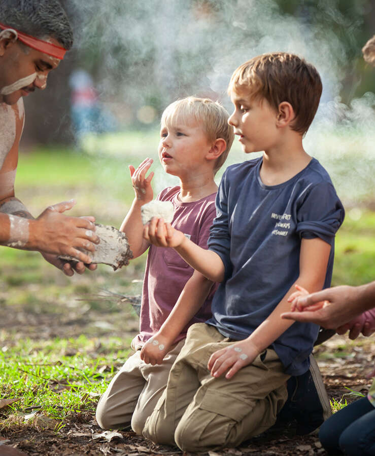 Children on a cultural experience