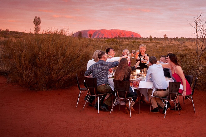 dining under the stars