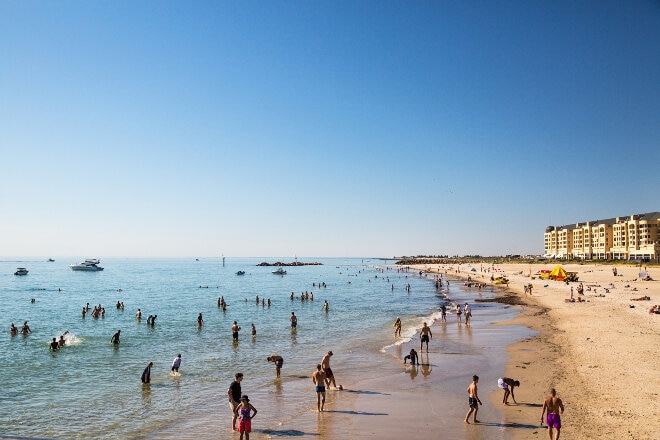 Glenelg beach adelaide