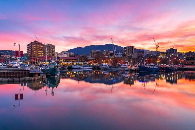 Hobart water boats