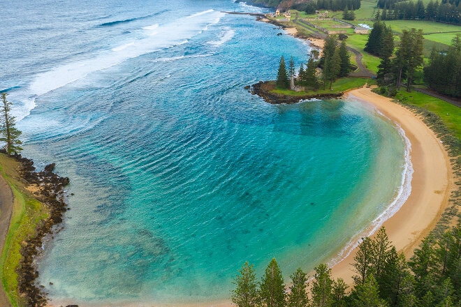 Norfolk Island Emily Bay Beach