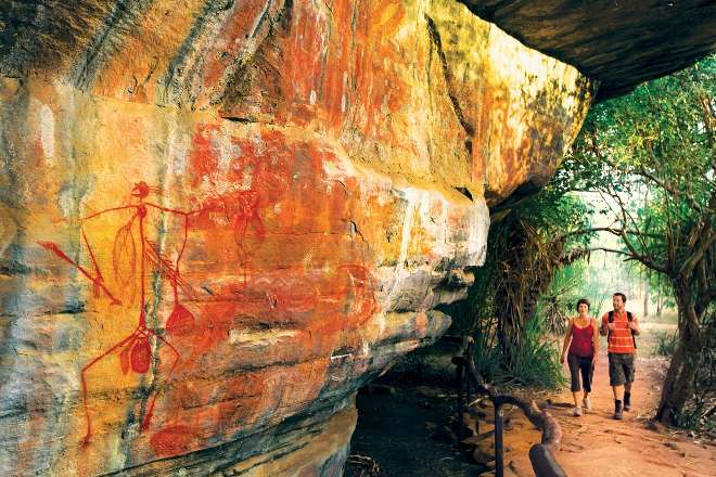 Rock art at Kakadu