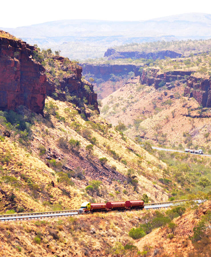 Train in Outback Western Australia