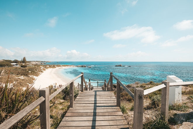 Rottnest Island beaches and walkways