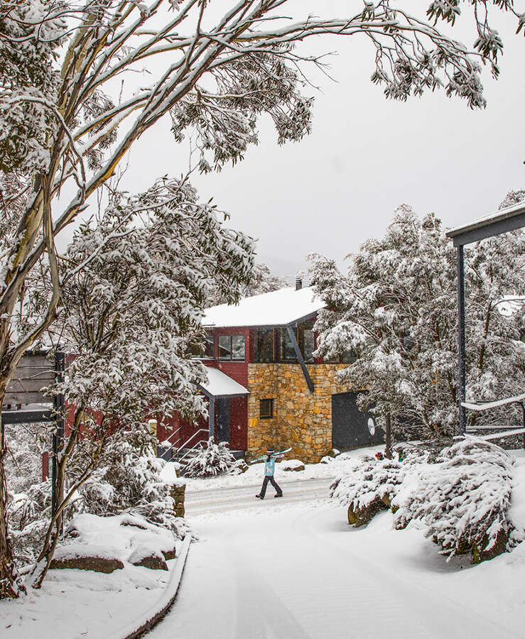 Thredbo covered in Snow