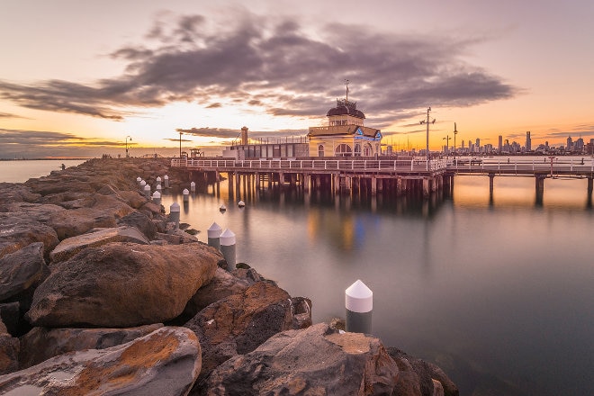 St Kilda pier