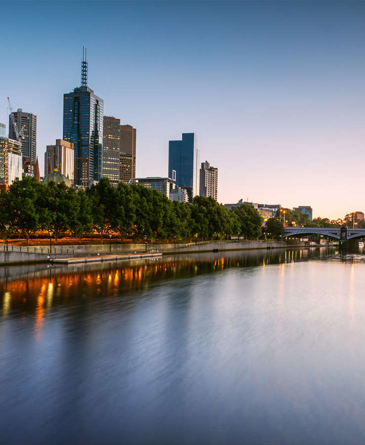 Yarra River sunrise