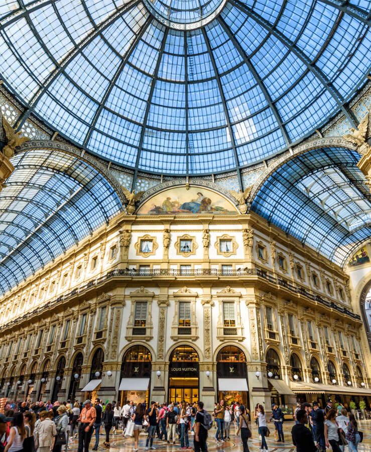 The Galleria Vittorio Emanuele