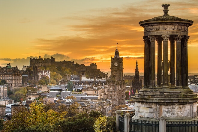 Edinburgh cityscape