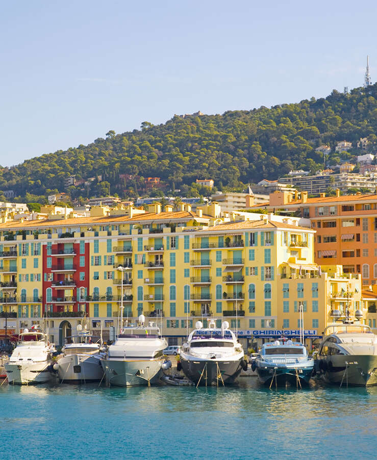 Nice Harbour, Cote d'Azur, France