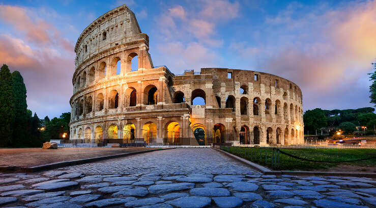 Colosseum at night, Rome