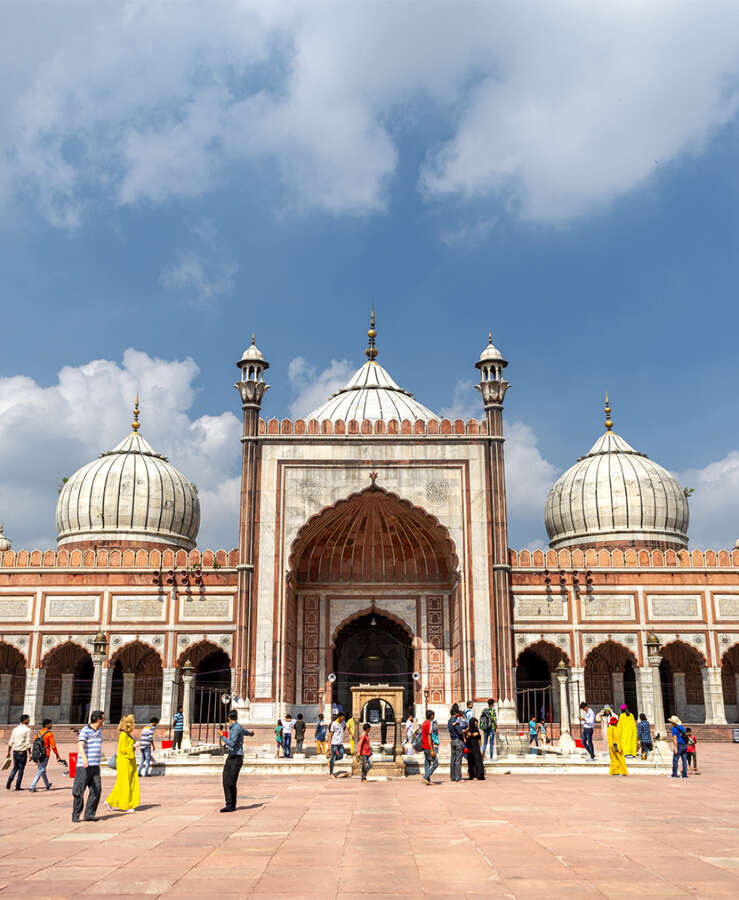 Jama Masjid Mosque in New Delhi, India