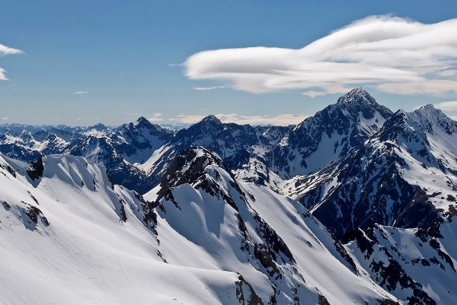 Arthurs Pass mountains