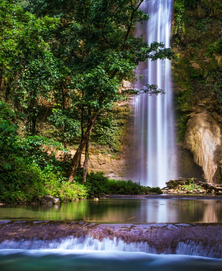 Solomon Islands waterfall