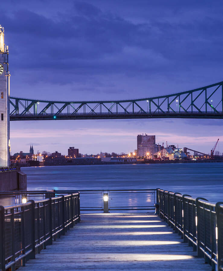 Canada, Quebec, Old Port clocktower