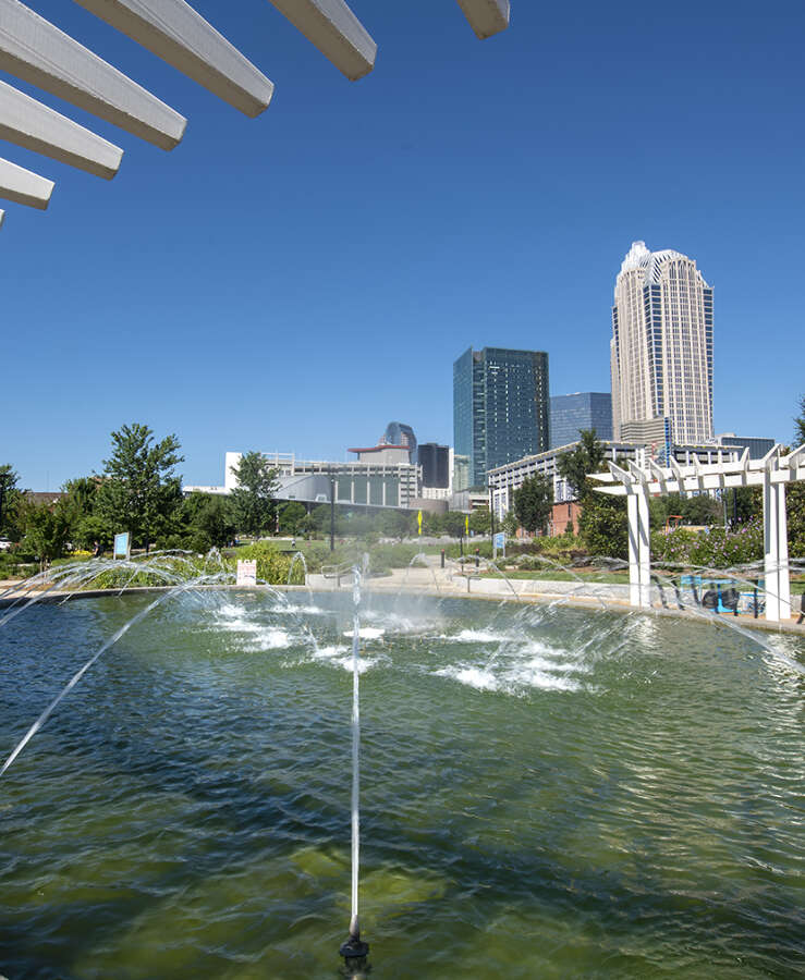 Charlotte, North Carolina USA - First Ward Park