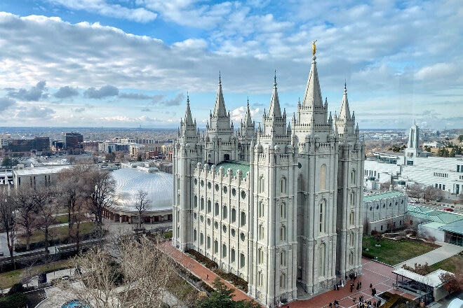 Salt Lake City city view