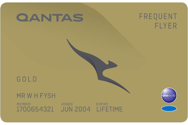 Gold membership tier card