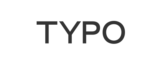 Typo logo