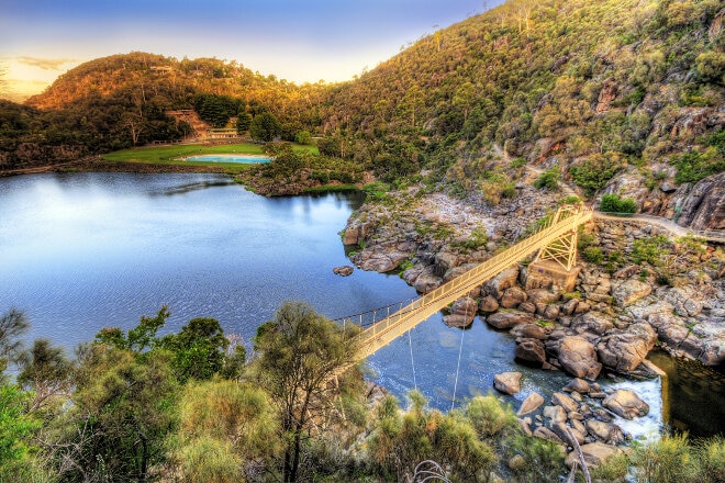 Suspension Bridge Launceston