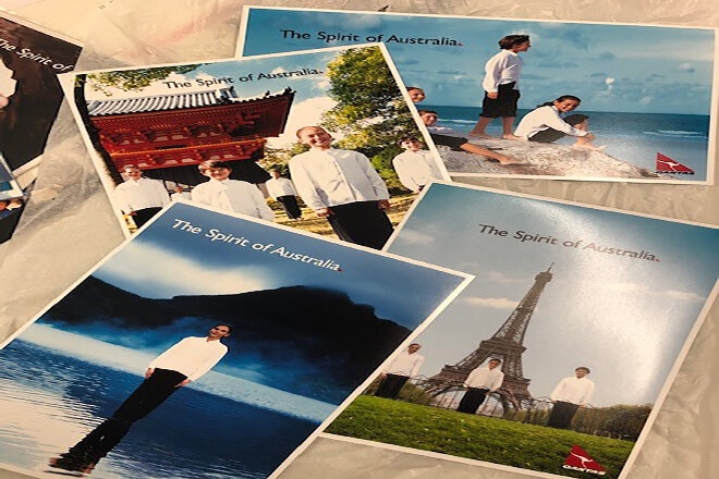 Collection of 90s I Still Call Australia Home postcards