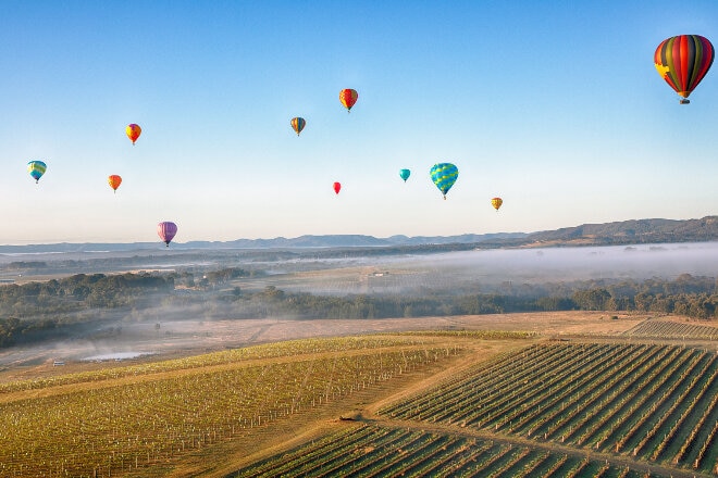 Hot air balloon Canberra