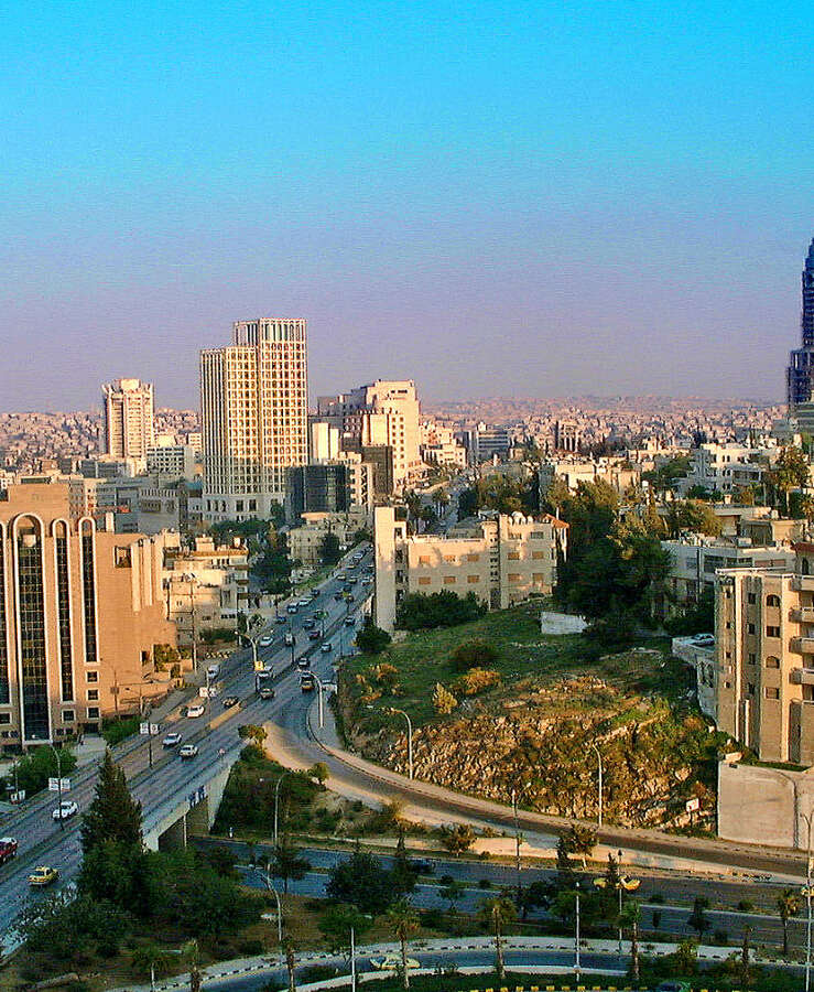 Cityscape skyline of Amman, Jordan