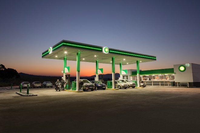 bp fuel station