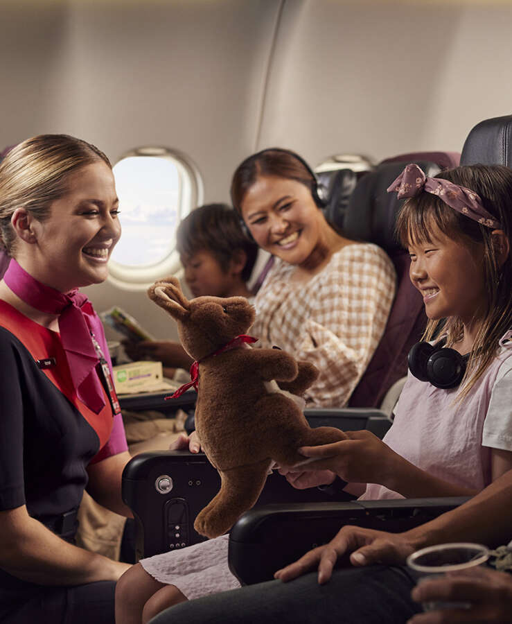 Family onboard aircraft